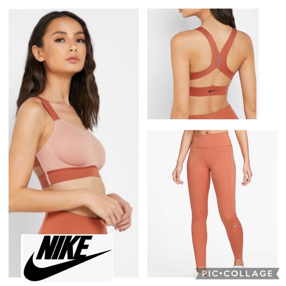 NWT Nike Running Crops Epic Lux Running training tights AV8191 bra size small
